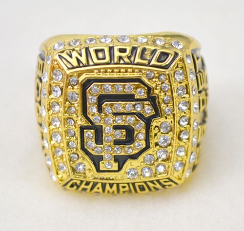 MLB San Francisco Giants World Champions Gold Ring_1